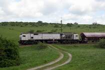 hier die Schublok des von V20 gezogenen Zuges