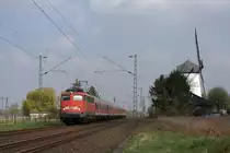 Die 110 449 am 13.04.2012 in B�ttgen.