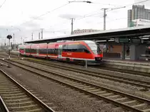 Drer 643 036 steht in Dortmund und f�hrt in 2 Minuten los nach Enschede. 16.04.2012