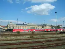 2012-04-17 - �berf�hrung Doppelstockzug f�r Staasbahn Israel im Bahnhof Bautzen