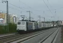 139 310-7 und 139 213-3 ziehen den EKOL am 17.04.2012 durch Ludwigshafen (Rhein) Hbf