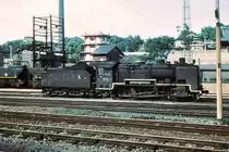 Serie 9600: Lok 3-9620 in Nôgata in Nordost-Kyûshû, 10.August 1972.