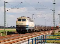 Here comes the sun, zumindestens in meinem Herzen ging sie auf als die 216 224-6 mit Keks(alt) voraus und mit einer Lage Rungenwagen und zwei Kesselwagen gen Neuss gefahren kam....gut eine Stunde vorher war sie mit einem �hnlichen Zug in Richtung K�ln vor�ber gekommen...20.4.2012