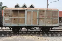 ตญ.150339 (ตญ.=C.G./Covered Goods Wagon, Bauj. 1964, La Brugeoise et Nivelles - Belgien) am 13.März 2012 im Bf. Lopburi.