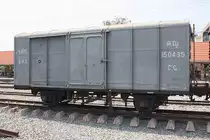 ต.ญ.150435 (ต.ญ.=C.G./Covered Goods Wagon, Bauj. 1965, Hitachi Ltd. - Japan) am 13.März 2012 im Bf. Lopburi.

