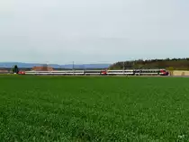 SBB - 460 026-8 als RE unterwegs von Bern nach Biel unterwegs bei Sch�pfen am 26.04.2012