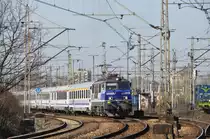 EP09 029 mit dem IC nach Wien bei Katowice-Ligota (10.04.2012)