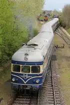 5145.14  Blauer Blitz  zur Saisoner�ffnung des Eisenbahnmuseum Strasshof; am 22.04.2012