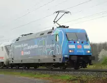 DB 101 042-0  Ecofant  mit dem IC2216 in Vilich-M�ldorf am 7.4.2012 