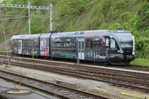 Stadler GTW(S-Bahn)auf einem Wartegleis in Rorschach.05.05.12