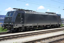 Die 185 547 in M�nchen Riem am 04.05.2012
