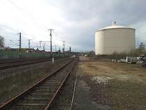 Die Ostgruppe in Lehrte, mit den Alten Zuckersilo, am 10.04.2012.