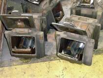 Gef�hrte Tour durch die Werkst�tten in  Steamtown  Scranton, PA (4.6.09): Neue Achslager.