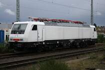 M�nchengladbach Hbf am 21.04.12: Foto der abgestellten 189 822