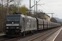 MRCE/CFL Cargo 185 567 ( damals kurzzeitig i.E. f�r die Niag) am 2.4.12 bei der Durchfahrt durch Bonn-Oberkassel.