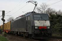MRCE/ERS Railways ES 64 F4-213 fuhr am 2.4.12 durch Bonn-Limperich.