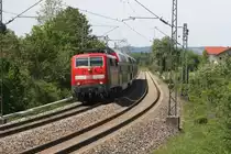 111 067-5  Regionalexpress M�nchen - Salzburg bei �bersee am 11.05.2012