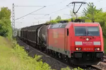 185 276-3 DB Schenker Rail bei Staffelstein am 12.05.2012.