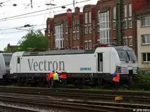 Siemens Vectron Prototyp-Lok (Baureihe 6193) in Aachen Hbf am 10.05.2012