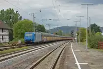 TXL 185 513-9 mit einem ARS-Autozug am 19.09.2011 in Kreiensen