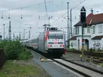 101 144  Hertha BSC  kommt am 12.Mai 2012 mit dem IC 2441 aus K�ln Hbf in Leipzig Hbf an.