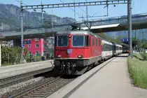 Rheintalexpress (REX)nach St.Gallen am 14.05.12 in Maienfeld