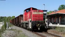 294 629-1 mit dem EK 55839 (Villingen(Schwarzw)-Dei�lingen) in Schwenningen 14.5.12
