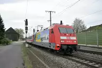 101 001-6 am 29.04.2012 durch Lehrte.