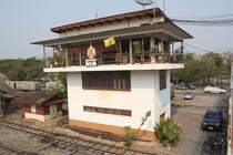 Stellwerk des Bf. Phitsanulok am 14.M�rz 2012.