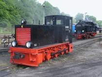 Zum Bahnhofsfest,am 19.und 20.Mai 2012,in Putbus konnte man die K�f6003 und die 99 4011 zusammen in der Einsatzstelle Putbus fotografieren.Aufnahme vom 19.Mai 2012.Die Einsatzstelle konnte zum Bahnhofsfest �ffentlich besichtigt werden !