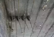 19.5.2012 Bernau bei Berlin, Stw Brn, Dachkasten. Strom-, Telegrafen- oder Leitungen f�r Bahnhofsblock...? Keine Ahnung - aber bestimmt seeehr alt!