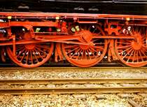 Das Triebwerk von 01 1061. In Rheine hatte man mit diesem �lrenner angeblich keine Schwierigkeiten.