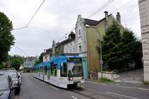Bogestra Wagen 418 zwischen den Haltestellen  Dahlhausen  und  Auf dem Holte  (27.05.2012)
