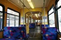 Innenraum des N8C w�hrend der 2. Rundfahrt heute durch Kassel, H�he Rudolf-Schwander-Strasse (2.6.2012).