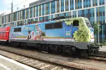 BR 111 066 am 2. Juni 2012 im M�nchner Hauptbahnhof