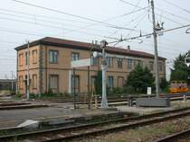 Ein �berbleibsel aus der Dampflokzeit im Bahnhof Bergamo. (05.07.2001)