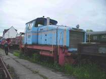 Unsere alte Wormser Hafenbahn Lok 2 in Darmstadt Kranichstein.