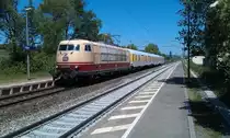 103 222 mit Messzug am 25.05.2012 in K�ps. 