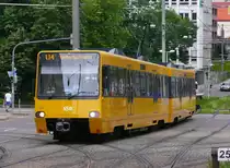 Stadtbahn DT8.9 3233/3234 auf der Linie U4 beim Berlinerplatz am 19.05.2012