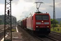 185 001-5 DB in Hochstadt/ Marktzeuln am 06.06.2012.