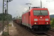 185 246-6 DB Schenker Rail in Hochstadt/ Marktzeuln am 06.06.2012.