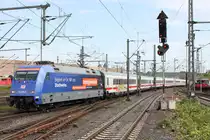 101 100 zog am 18.5.12 einen IC in den D�sseldorfer Hbf.