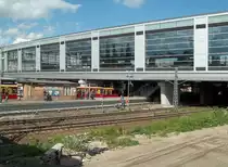 Ostkreuz, neue Ringbahnhalle, Blick vom Markgrafendamm aus (02.06.2012)