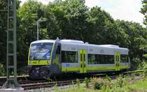 VT 650.721 Agilis in Michelau am 09.06.2012.