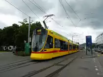 Tango mit der Betriebsnummer 152 auf der Linie 10 an der Haltestelle M-Parc. Die Aufnahme stammt vom 09.06.2012.