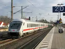 InterCity durchf�hrt Bf Alfeld (Leine) am 16.01.2012