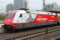 Lokportrait von 101 080 am 18.5.12 im Essener Hbf.