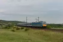 480 005 mit D 9406 nach Gy�r am 09.06.2012 unterwegs bei Biatorb�gy.