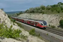 5341 026 auf dem Weg nach Budapest D�li am 09.06.2012 unterwegs bei Sz�r.