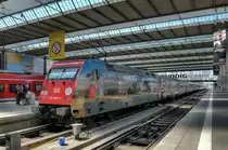 101 087 am 27.05.12 mit dem EC nach Stra�bourg in M�nchen Hbf